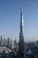 View of Burj Khalifa from Address Sky Views Observatory in Dubai, UAE