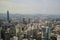 View of the bustling metropolitan cityscape of Kuala Lumpur.