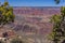 A view of buttes on the South Rim of the Grand Canyon, Arizona