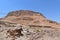 A view of the cable car to the remains of the ancient fortress of Masada in the Judean Desert in Israel