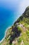 View from Cabo Girao cliff. Madeira island, Portugal.