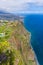 View from Cabo Girao cliff. Madeira island, Portugal.