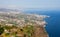 View Cabo Girao funchal coastline of madeira portugal