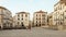 View of Caceres Plaza Mayor, Extremadura, Spain.