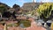 View of cactus garden jardin de cactus in Guatiza Lanzarote Canary Islands Spain