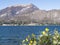 View of Cadenabbia and mountain Tremezzo