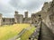 A view of Caernarfon Castle