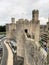 A view of Caernarfon Castle