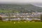 View on Cahersiveen Kerry Ireland rural urban city scape