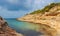 View of Cala Greca, Lampedusa