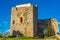 View of Calatanazor castle in Spain