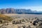 View on caldera of old volcano Tengger, Bromo Tengger Semeru Nat