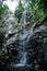 A view of Caledonia waterfall in the forests of Platres, Cyprus