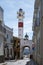 View of the called Arco del Mar (Arch of the Sea) and the lighthouse of Rota