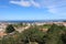 A view of Cambados Spain and the sea from the Igrexa de Santa Marina Dozo Church