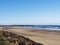 View from Cambois to Newbiggin by the Sea, UK