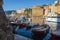 View of Camogli marina, Genoa, Italy.