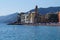 View of camogli from the sea