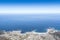 View of Camps Bay facing the Atlantic Ocean, Cape Town from top