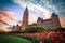 View of Canada Parliament building in Ottawa