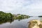 View Candes-Saint-Martin in Loire valley France