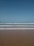 view of the Cantabrian Sea from a beach in Cantabria