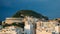 View of Cantagalo favela near Ipanema, Rio de Janeiro, Brazil