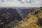 View canyon Kasakh river, near monastery Saghmosavank. Ashtarak