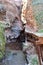 A view of the Canyon of Orrido di Ponte Alto in Trento