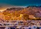 View Of Cap Canaille And Boats In The Port During Sunny Day-Cassis