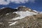 View of capanna Gnifetti in Monte Rosa