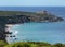 View From Cape Couedic To Remarkable Rocks Kangaroo Island SA Australia