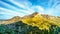 View of Cape Town, Table Mountain, Devils Peak and the Twelve Apostles