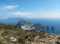 View of Capri, Italy, from Monte Solaro