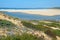 View on Carapateira beach on the westcoast in Portugal