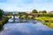 View of Carcassonne and river Aude, France