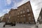 View of Carignano Palace in the center of Turin (Torino), Piedmont, Italy