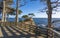 View of Carmel Bay and Lone Cyprus at Pebble Beach, 17 Mile Drive, Peninsula, Monterey