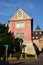 View of the Carmelite church in Bamberg, Franconia, Germany