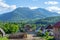 View on Carpates mountains in the Maramures