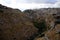 View of the Casalnuovo district, the Gravina river and the eroded walls of the canyon, Matera, European Capital of Culture 2019