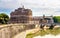 View of Castel Sant\'Angelo in Rome