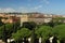 View From Castel Sant\\\'Angelo To A Surrounding Park Rome Italy On A Wonderful Spring Day