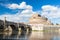 View of Castel Santâ€™Angelo, also known as Mausoleum of Hadrian, in Rome