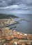 View on castelsardo skyline