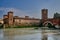 View of Castelvecchio from other side of adige river