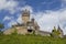 View of the Castle of Cochem, Germany. It is the largest hill-castle on the Mosel river.