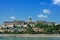 View of Castle Hill across the Danube Budapest