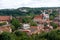 View from Castle Hill in old Vilnius, Lithuania
