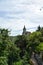 View of the castle of Rocamadour